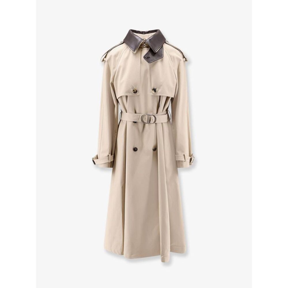 Christian Dior Women Dior Women Cotton And Silk Trench